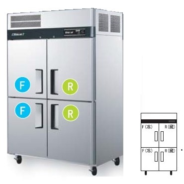 Top Mount Dual Temp Freezer / Refrigerator KRF45-4H