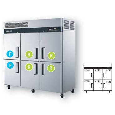 Top Mount Dual Temp Freezer / Refrigerator KRF65-6