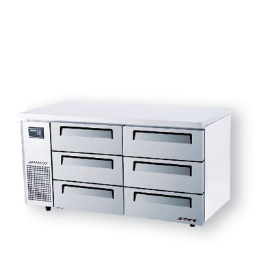 Drawer - Under Counter Side Prep Table Freezer KUF15-3D-6