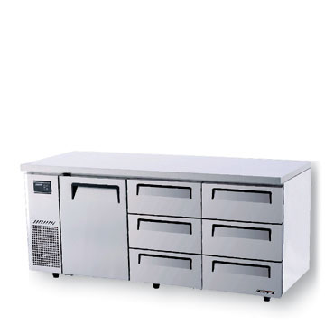 Drawer - Under Counter Side Prep Table Refrigerator KUR18-3D-6