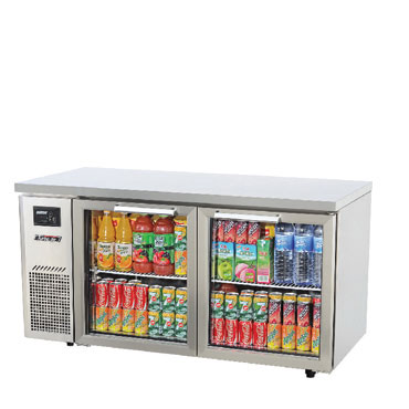 Under Counter Glass Door Refrigerator KGR15-2