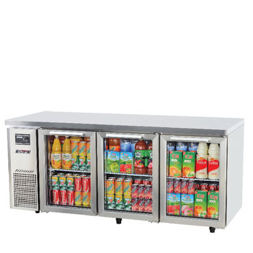 Under Counter Glass Door Refrigerator KGR18-3