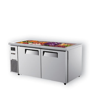 Salad Side Prep Table - Buffet Refrigerator KSR15-2