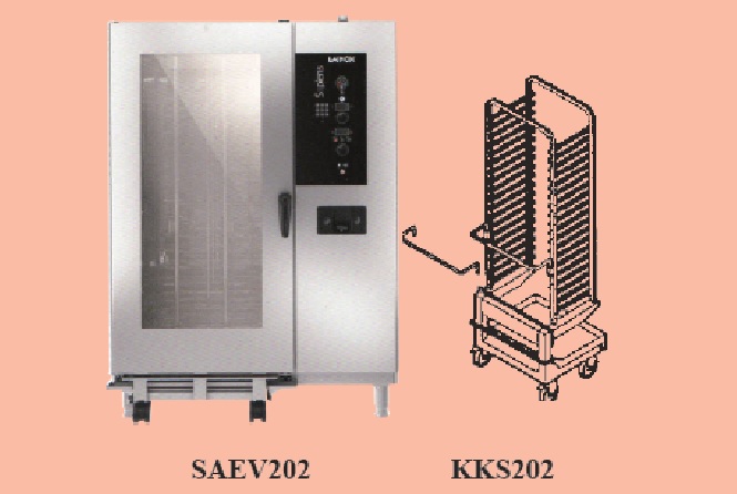 Heavy Duty Oven With Roll-In Trolley (Electric  CIC-SAEV202S, Gas  CIC-SAGV202S)